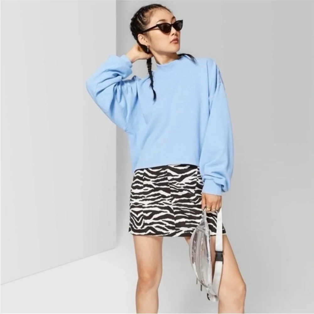 Wild Fable Zebra Print Skirt - Picture 4 of 4